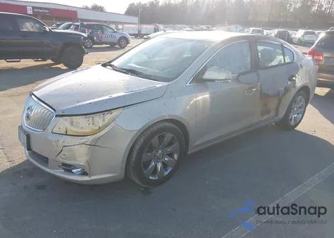 2012 Buick Lacrosse Leather Group from USA, damaged, VIN 1G4GC5E32CF337143